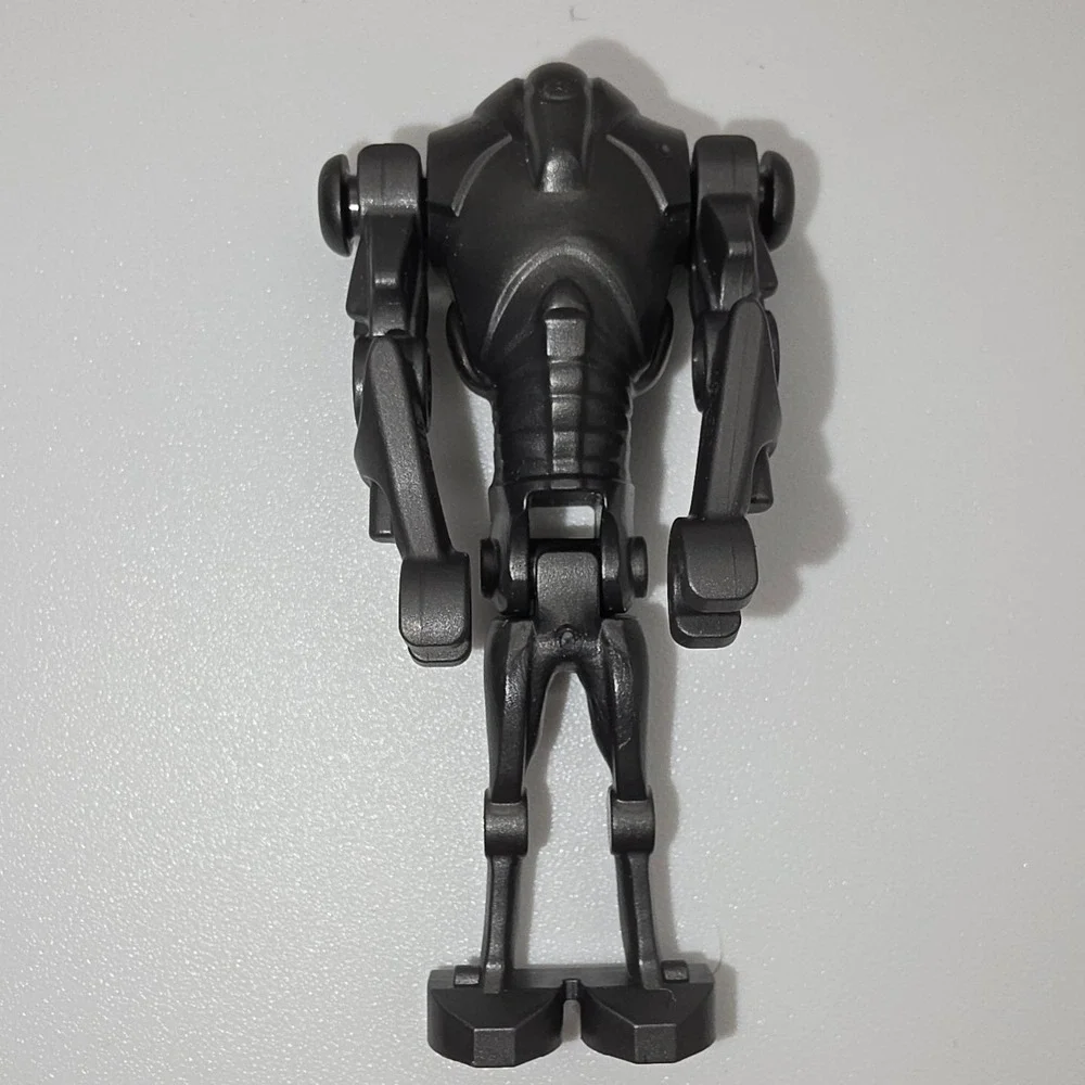 LEGO Super Battle Droid Minifigure OS Pearl Dark Gray Good Condition Toy
